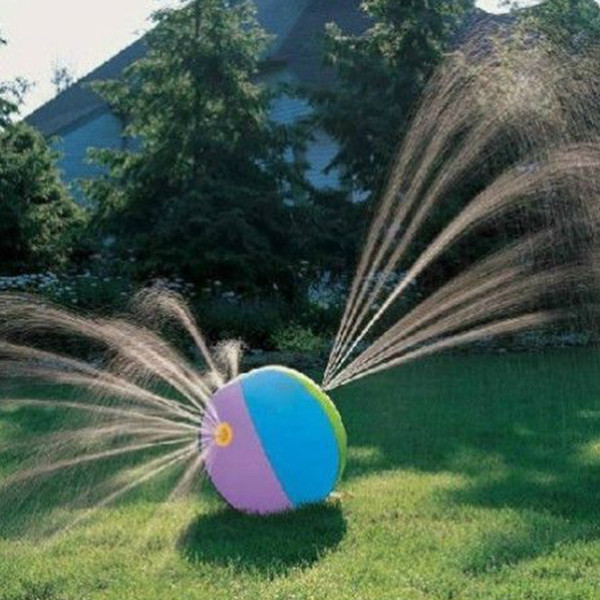 High quality Inflatable Beach Water Ball Outdoor Sprinkler Summer Inflatable Water Spray Balloon Outdoors Play In The Water Beach Ball