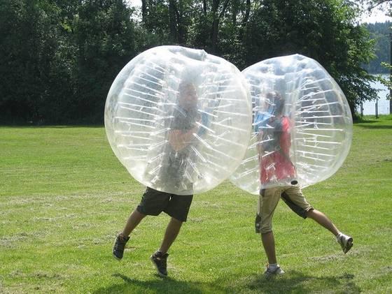 2017 Fedex Free zorb ball inflatable bumper ball bubble soccer water walking ball Zorbing 1.5m pvc