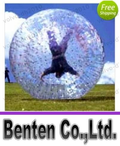Zorb ball inflatable ball 2.5 or 3meter PVC or TPU outdoor sports toys Human hamster ball LLFA