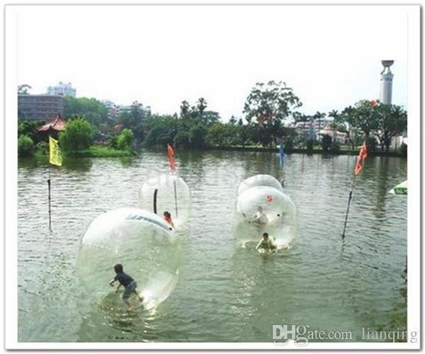 Fedex Free Popular Water Walking ball PVC inflatable ball zorb water walk dancing sports water ball 1.3m 1.5m 1.8m 2m