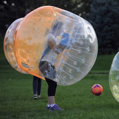(Specialty Store) bumper ball 1.5 M diameter bubble ball out door sport inflatable ball PVC 0.8 mm