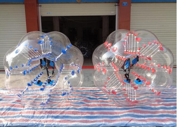 Football body zorb ball bubble Knot balls inflatable kids adult play grass ball toy soccer zorbing bumper balls