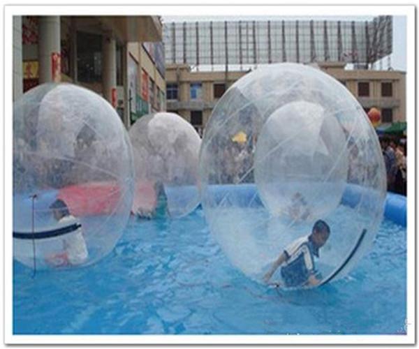 Popular Water Walk ball PVC brand TIZIP Zipper inflatable ball water walking ball dancing ball transparent water ball zorb ball