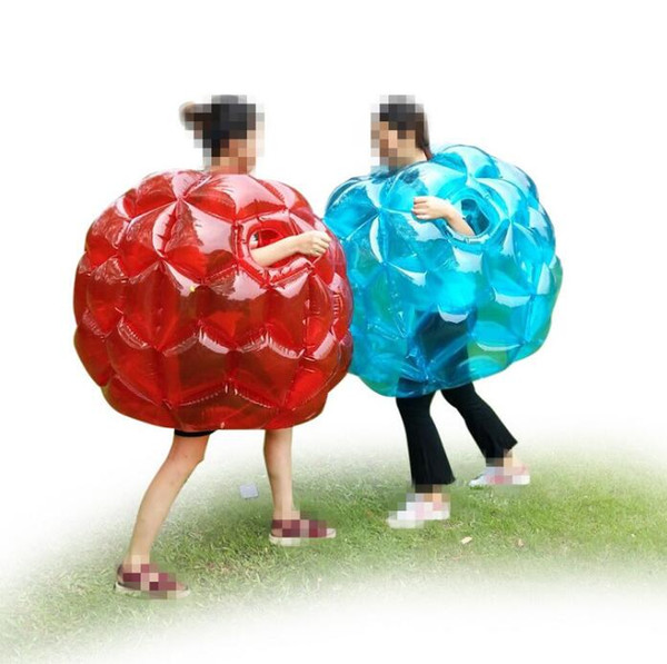 90cm kids Funny Bumper Ball outdoor children sports inflatable beach Zorb Balls Bubble touch rolling ball pvc Zorbing toy