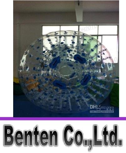 llfa1024 inflatable zorb ball 3m/2m 1.0mm PVC air pump free of charge