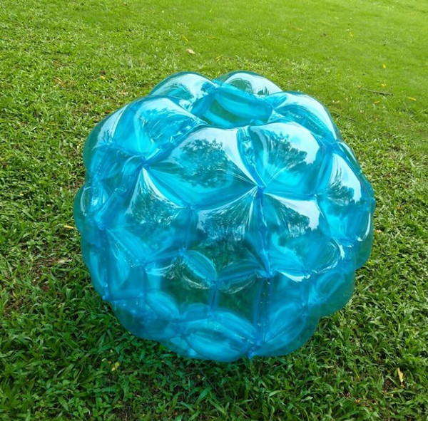 60cm funny kids game bumper ball toy outdoor inflatable water beach toy pvc Zorbing rolling ball bumper balls