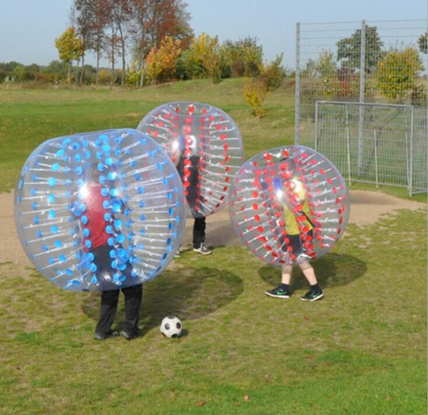 PVC inflatable zorb ball inflatable bumper ball kids adult bubble balls football soccer sport ball with 1m 1.2m 1.4m 1.5m