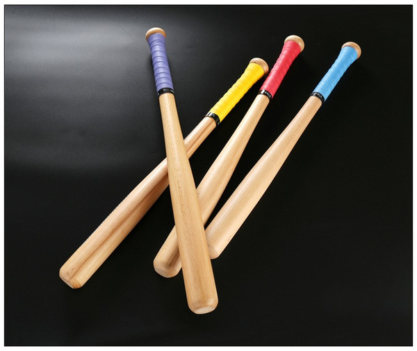 1pc 53cm Solid Wooden beisbol Baseball Bat wood bate taco de basebol beisebol Softball Hardball has Anti-slip strap