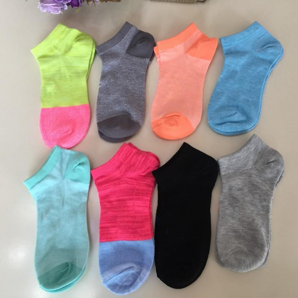New Ankle Socks Under Skateboard Socks Women Football Cheerleaders Stocking Ship Boat Short Sports Socks.