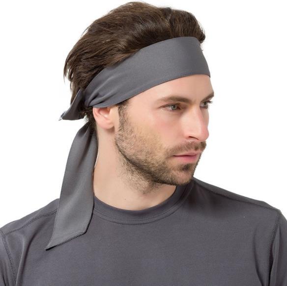 Hot Sale Active Various Pure Color Sports Sweat Scarf Solid Bandanas Outdoor Elastic Seamless Bandana Mountaineering Scarf