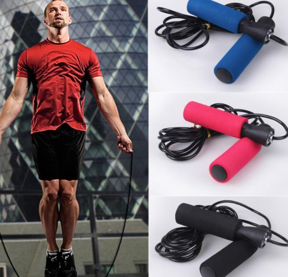 2.5M Bearing Skip Rope Cord Speed Fitness Lose Weight Gym Jumping Exercise Equipment Adjustable Boxing Skipping Sports Jump Rope