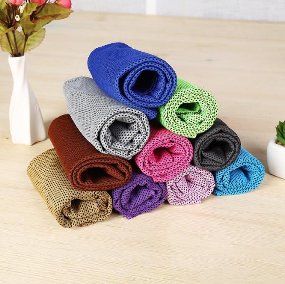 Cold Sports Instant Cooling Ice Towel 1pc Travel Quick Dry Yoga Towel Portable Gym Running Towel 30x90cm
