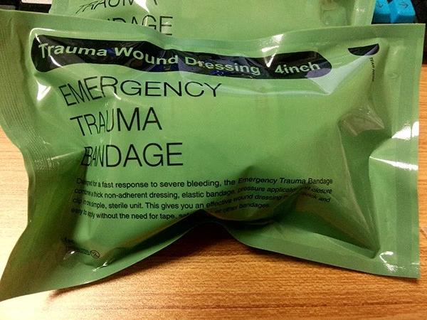 CE approved outdoor Emergency Cotton Wound dressing Trauma elastic pressure Israeli bandage