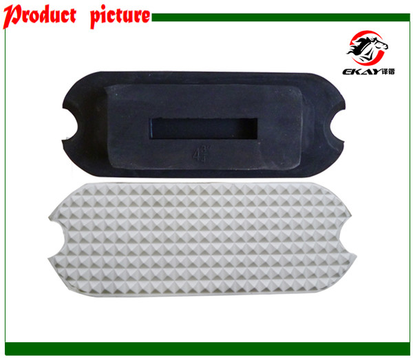 Free shipping Fillis stirrup rubber pad.Black color(AC7104)