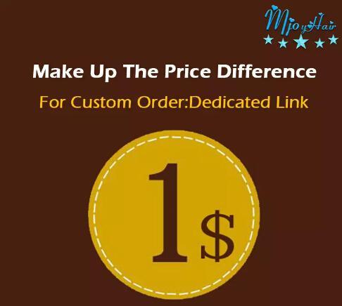 Make up the Price Difference dedicated link,shipping Make up the difference Mjoyhair A dedicated link