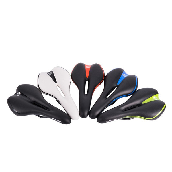 Fashion Soft Bike Saddles Comfortable Hollowed Out Design Bicycle Saddle Breathable Cycling Cushion Seat Factory Direct Sale 18sl B