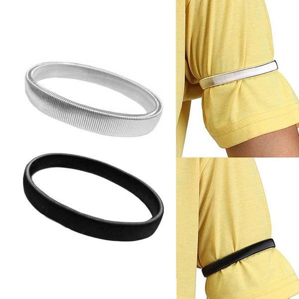 Shirt Sleeve Holders Arm Bands Elasticated Metal Armband For Men Ladies Women Adults for concentrate on work and sports