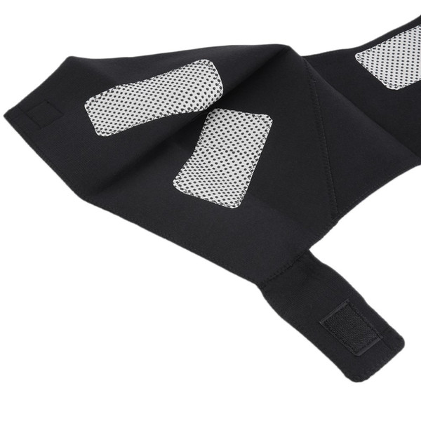 Self Heating Ceramic Shoulder Pad Belt Band Wrap Support Brace Protector for relieve fatigue Length 70cm