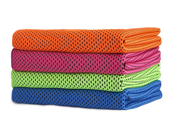 Ice Cold Towel Cooling Summer Sunstroke Sports Exercise Cool Quick Dry Soft Breathable Cooling Towel High Quality
