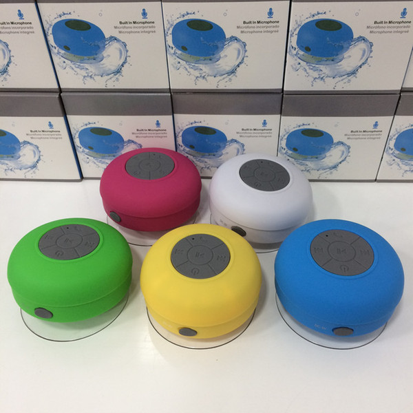NEW Mini Portable Subwoofer Shower Waterproof Wireless Bluetooth Speaker Car Handsfree Receive Call Music Suction Mic For iPhone Samsung