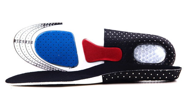 Free Size Unisex Orthotic Arch Support Sport Shoe Pad Sport Running Gel Insoles Insert Cushion for Men Women
