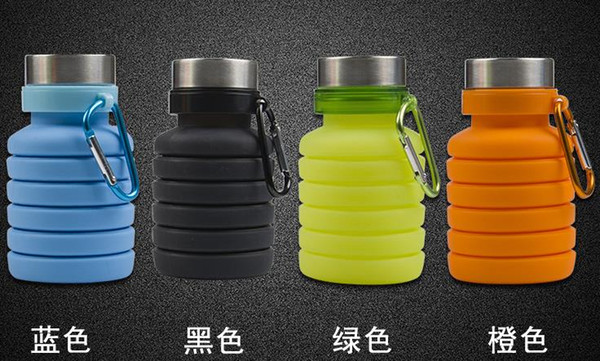 Explosive Silica Gel Student Creative Expansion Travel Portable Water Cup Outdoor Sports Safety and environmental protection no leakage