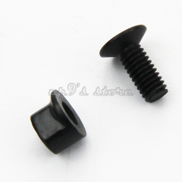 20 Pack KeyMod Screws and Nuts Replacement Allen Wrench for Keymod Rail Sections Rifle Accessories