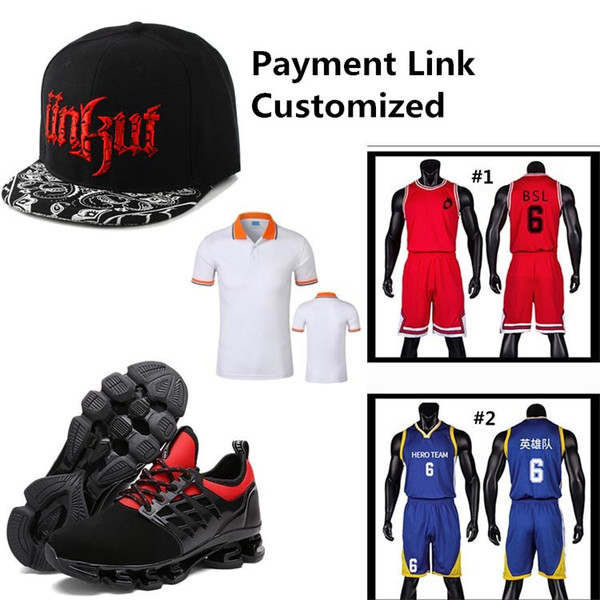 Payment Link for Outdoor Sport Item ,Basketball Football Soccer Baseball Jersey Pants Hats Shoes Mix Order , Shipping Fee,Discount