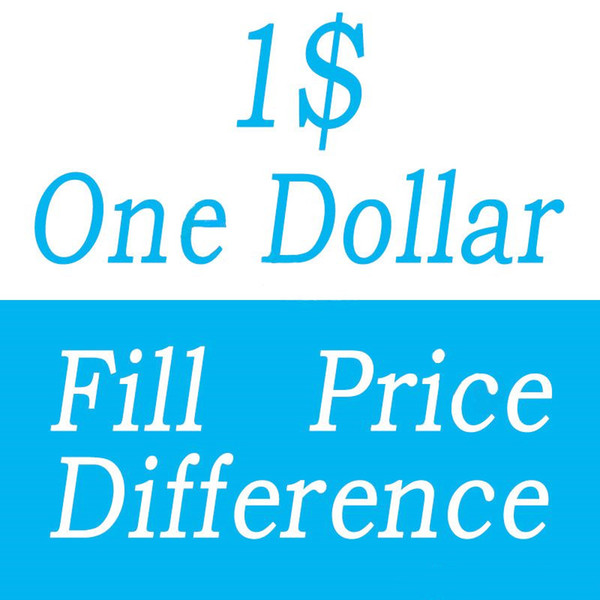 One dollar filled price difference pays different extra fees different shipping costs etc.