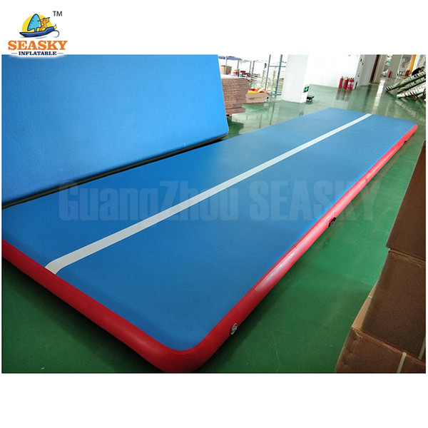 Free Shipping 7x2x0.2m inflatable gymnastics air track,air tumbling mats for trainning