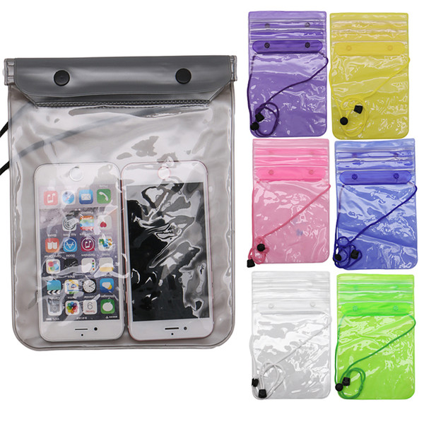 Outdoor Swimming Mobile Phone Waterproof Pouch Float Bag Holder Dry Protection