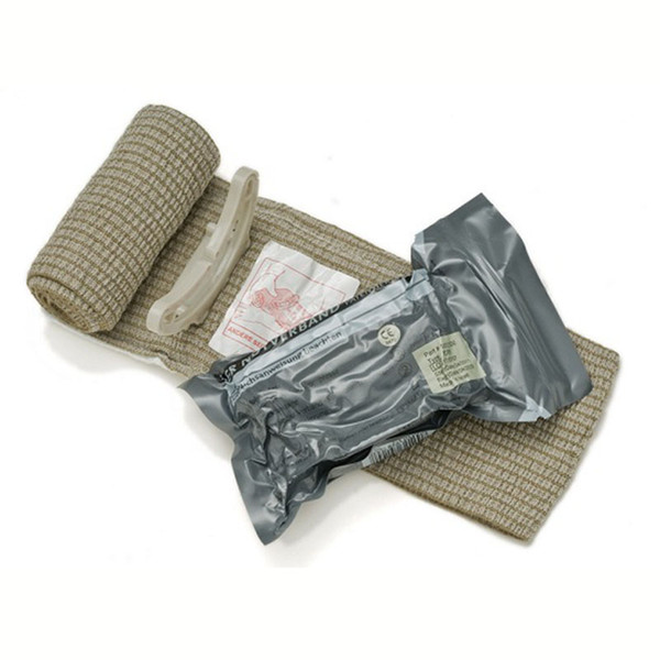 Ever Ready Bandage Battle Dressing Outdoor Tactical Emergency First Aid Compression Bandage 4 inches Vacuum packaging