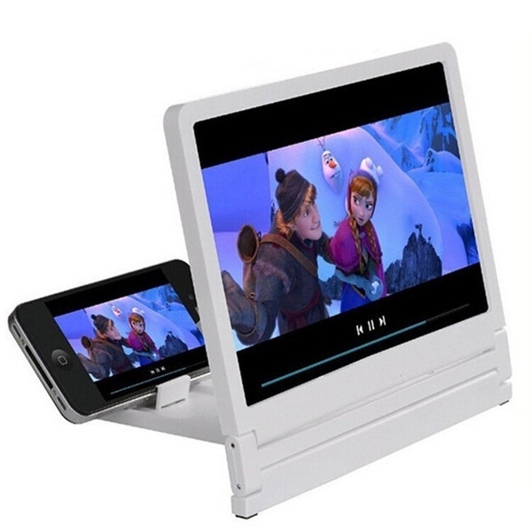 Newest Mobile Phone Screen Magnifier Eyes Protection Display 3D Video Screen Amplifier Folding Enlarged Expander Stand