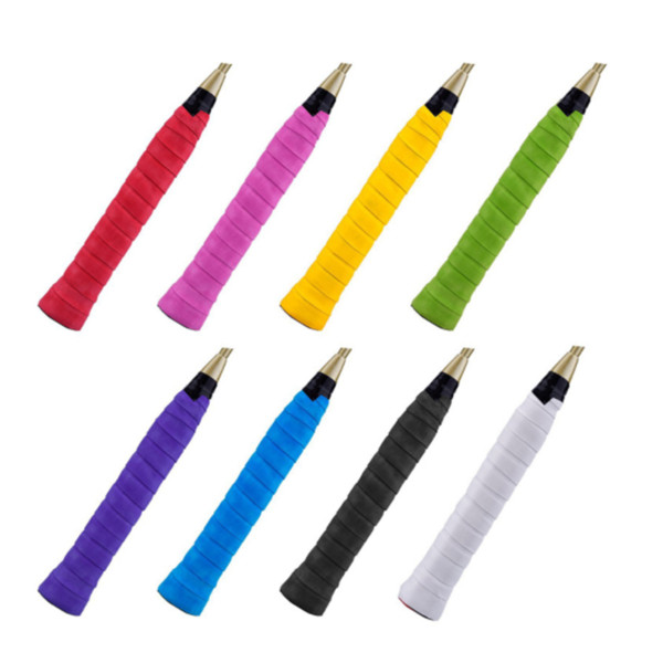 Tennis Racket Anti-skid Sweat tape Absorb Sweat Band Strap for Squash Tennis Badminton Racket Handle Grips Sweatband