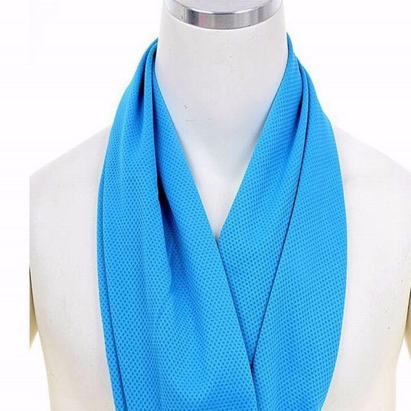 Creative Summer Riding Travel Absorbent Microfiber Hypothermia towel Soft Cool ice towel Sports Towels Outdoor Supplies
