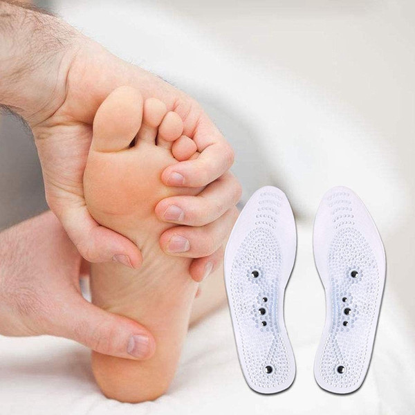 Acupressure Magnetic Massage Foot Therapy Reflexology Pain Relief Shoe Insoles C01004