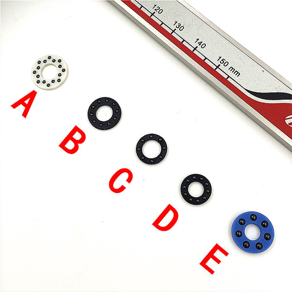 Free shipping, ceramic ball bearing nylon washers EDC tool folding knife bearings