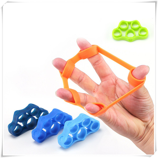 Silicon Hand Grip Strengthener Finger Stretcher Strength Trainer Hand Exerciser None Fitness Equipment Accessories Silicon Hand Grip