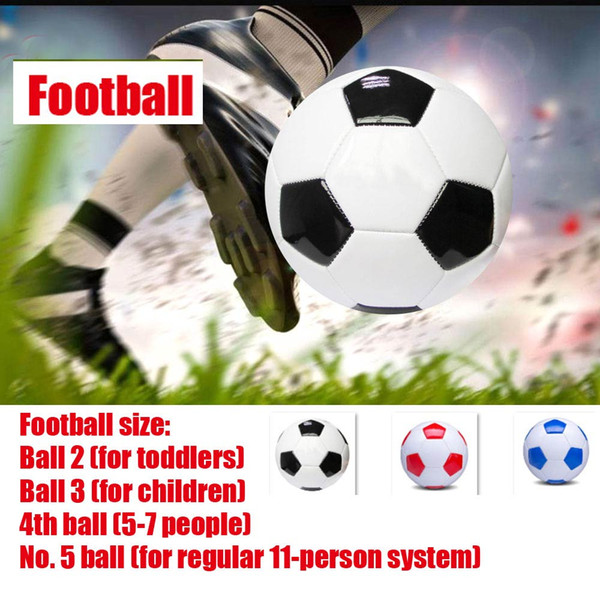 (A449X_B2) Professional Pu Granule Football Match Training Sports Size 5 4 3 2#