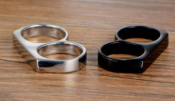new hand MAFIA CARDINAL REVENGE BUCKLE BRASS KNUCKLE DUSTER Self-defense equipment double fingers clutch knuckle knives self defense tool