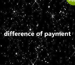 For the purchase of goods and payment of the difference for the order