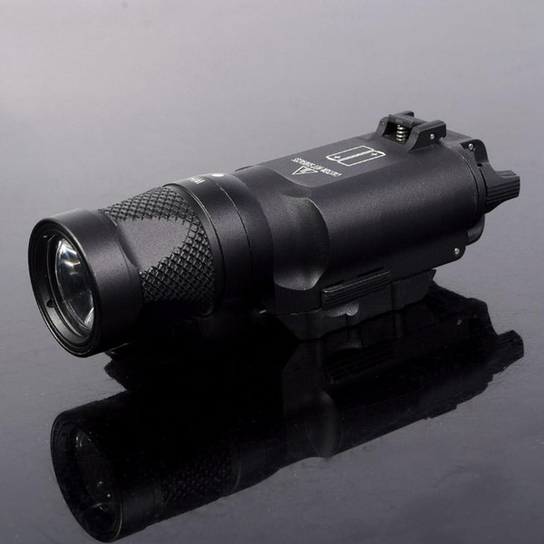 Tactical X300V LED 500 Lumens Airsoft Flashlight with Pistol Strobe Gun Light for Picatinny Rail