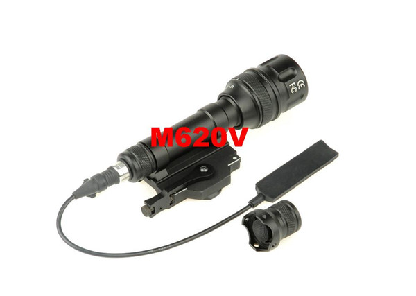 SF M620V Tactical weapon Light Scout light full version flashlight With Remote Tail QD mount for hunting