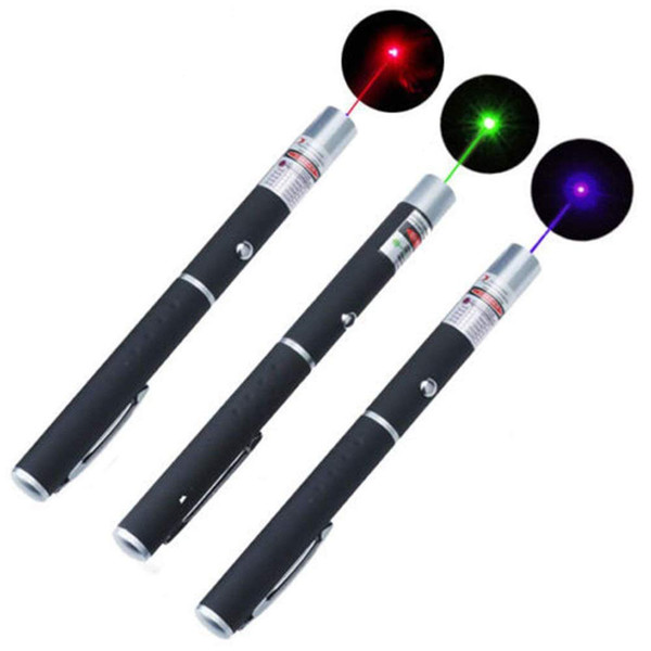 Laser Pointers Great Powerful Light Stylish 650nm red blue green Laser Pointer Light Pen Lazer Beam 1mW High Power