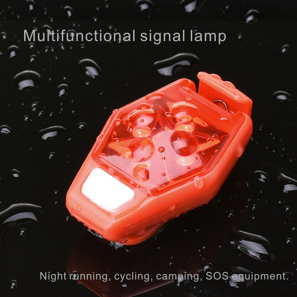 2017 Multifunctional Signal Lamp At night Outdoor fitness Ride on a bicycle Camping outdoors Safety essential products.