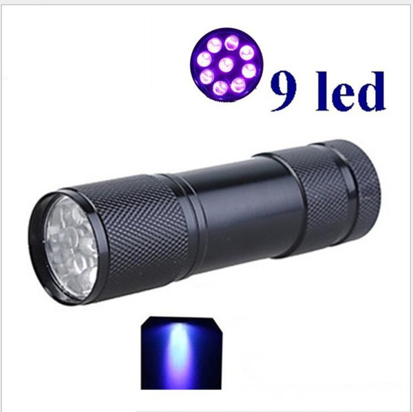 9 LED Mini Torch 4 Colors Mini LED Flashlight 300LM LED Camping Flashlight Torch Waterproof Flashlights multi-functional flashlight