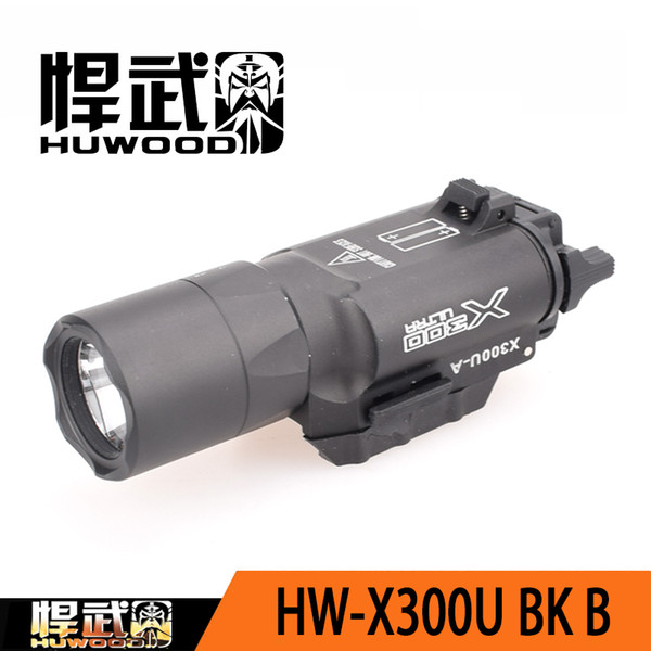 Tactical SureFire X300 Ultra GLCOK Pistol Gun Light X300U 500 Lumens High Output Rifle Flashlight Fit 20mm Picatinny Weaver Rail