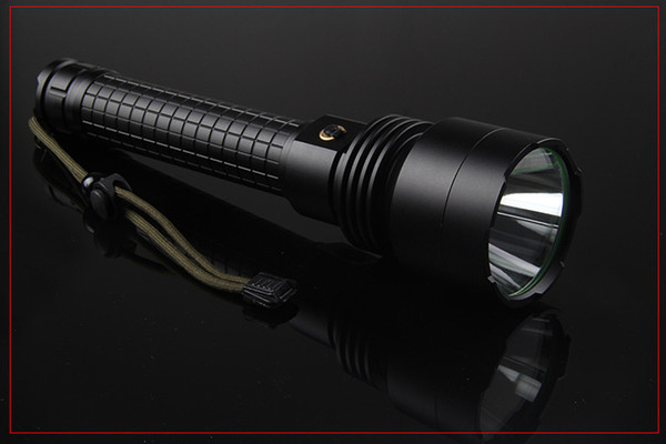 P50 high power strong light torch aluminum alloy waterproof long shot rechargeable outdoor lighting hunting 1800 lumens