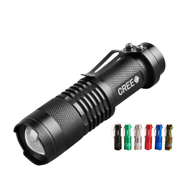 LED Flashlight Mini Super Bright 3 Mode Tactical Flashlight Best Tools for Hiking, Hunting, Fishing and Camping