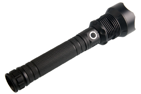 Long zoom P70 strong light torch aluminum alloy long shot 1800 waterproof 4.2v rechargeable hunting and defensive outdoor tactical flashligh